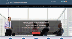 Desktop Screenshot of aimconsultants.com